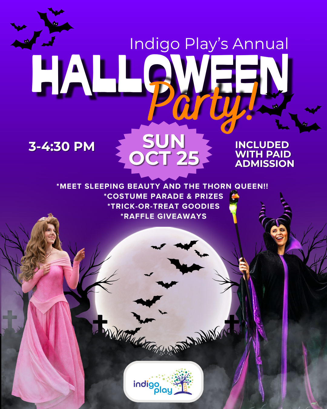 Indigo Halloween Party 2026 IG